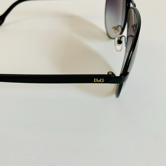 DOLCE & GABBANA AVIATOR SUNGLASSES 60MM - Picture 5 of 10